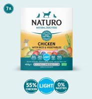 Adult Dog Light Chicken with Rice and Vegetables 400g x 7